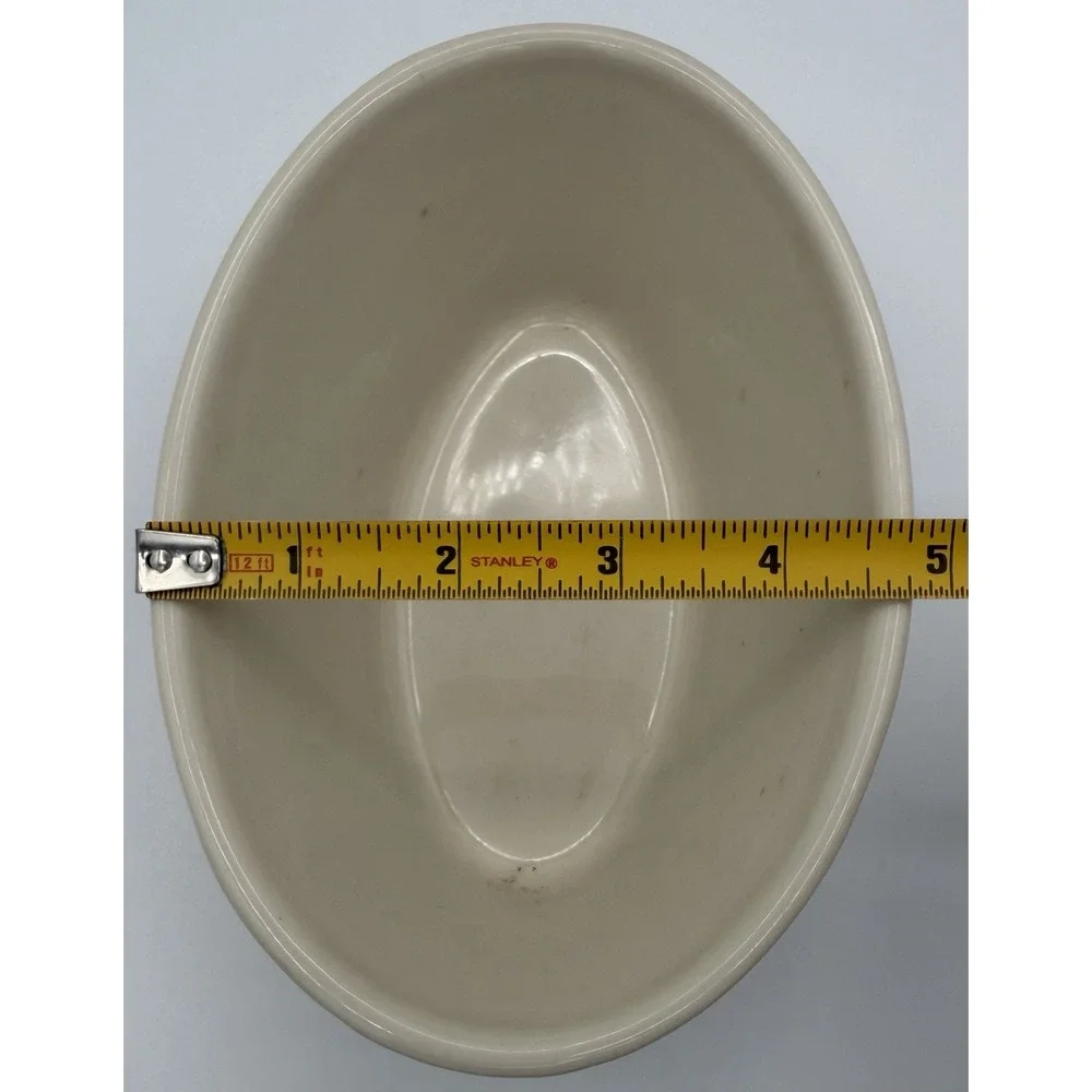 Mason Cash In the Forest Oval Pie Dish Beige Leaves 7x5